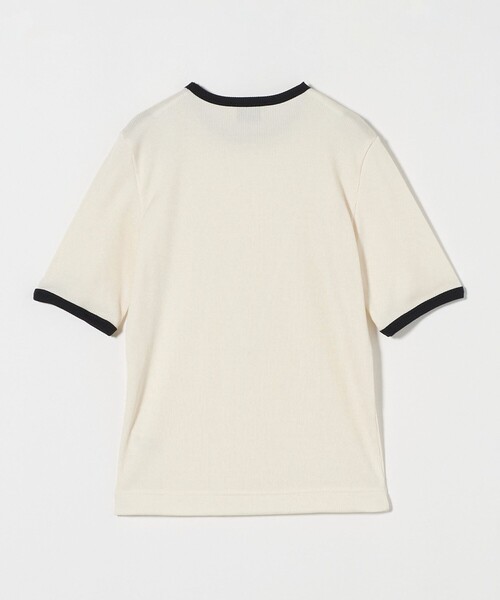 ユナイテッドアローズ　リブバイカラーパイピングTシャツ　完売 リブ バイカラー パイピング Tシャツ