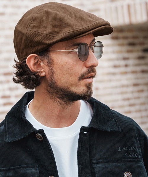 CAMBIO(カンビオ)の「mko12976-Functional Fit Hunting Cap ハンチング(ハンチング/ベレー帽・メンズ・ブラック/ベージュ/ブラウン・FREE)」の9枚目の写真