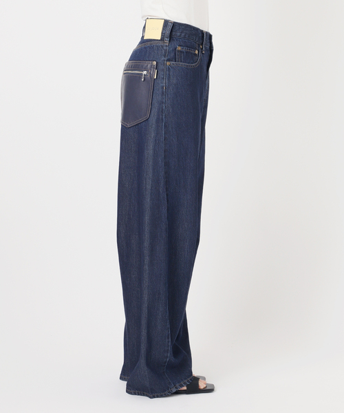 B.C STOCK(ベーセーストック)の「ウォッシャブル / DU JOUR/デュ ジュール 3D-CURVE JEAN(デニムパンツ・レディース・ネイビー/ピンク系その他・36/38)」の15枚目の写真