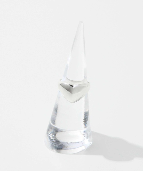 ANNIKA INEZ（アニカイネズ）の「ANNIKA INEZ Heart Ring アニカ イネズ  ハート リング（リング・レディース・シルバー・FREE/4/6/5/7）」の7枚目の写真