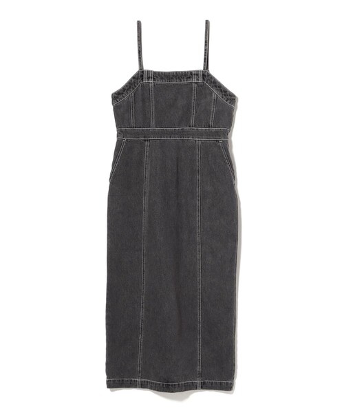 Ray BEAMS（レイビームス）の「デニム タイト キャミ ワンピース（ワンピース・レディース・ブラック/ブルー系その他4・0/1）」の16枚目の写真