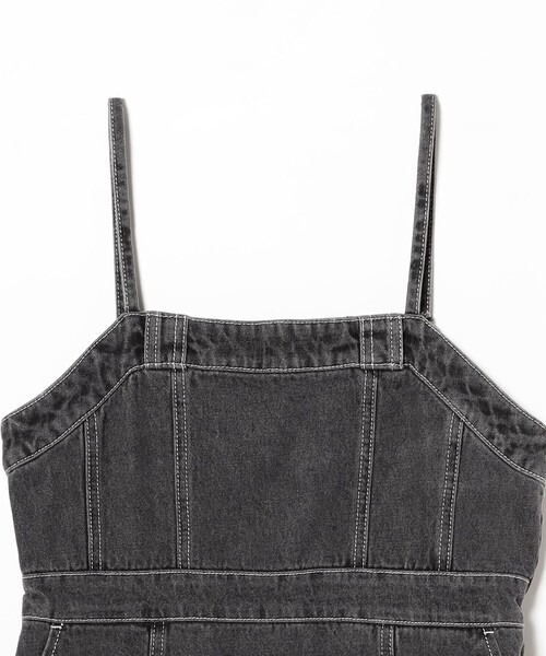 Ray BEAMS（レイビームス）の「デニム タイト キャミ ワンピース（ワンピース・レディース・ブラック/ブルー系その他4・0/1）」の17枚目の写真