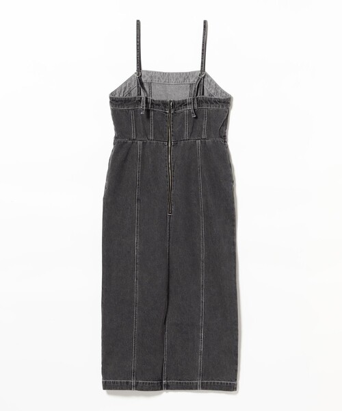 Ray BEAMS（レイビームス）の「デニム タイト キャミ ワンピース（ワンピース・レディース・ブラック/ブルー系その他4・0/1）」の19枚目の写真