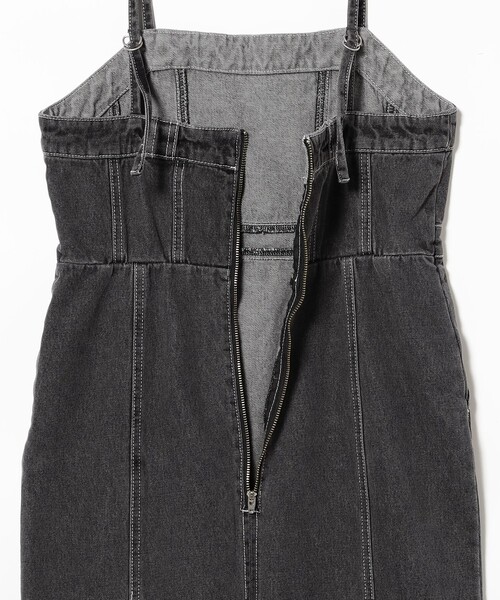 Ray BEAMS（レイビームス）の「デニム タイト キャミ ワンピース（ワンピース・レディース・ブラック/ブルー系その他4・0/1）」の20枚目の写真