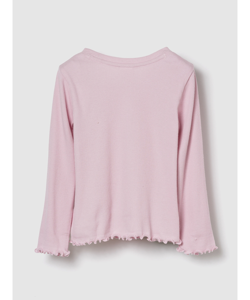 GAP(ギャップ)の「babyGap リブ クルーネックTシャツ(Tシャツ/カットソー・キッズ・アイボリー/ブラック/ピンク・80cm/90cm/95cm/100cm/105cm/110cm)」の5枚目の写真