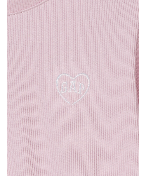 GAP(ギャップ)の「babyGap リブ クルーネックTシャツ(Tシャツ/カットソー・キッズ・アイボリー/ブラック/ピンク・80cm/90cm/95cm/100cm/105cm/110cm)」の8枚目の写真