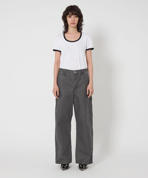 ASTRAET（アストラット）の「＜ASTRAET＞コーティング ルーファ ペインターパンツ UNISEX（その他パンツ・レディース・ブラック・2/00/3/0/1）」の2枚目の写真