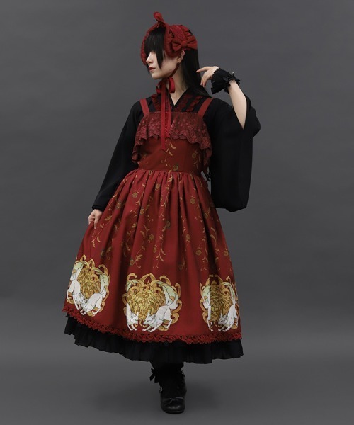 モ*郎様 Chalmiere フリルロングジャンスカ・ブラウス・ヘッドドレス 3 Chalmiere（シャルミエール）の「フリルロングジャンスカ