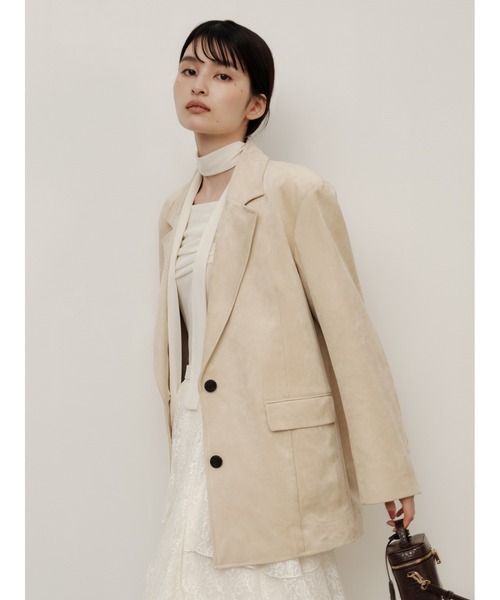 FRAY I.D（フレイアイディー）の「バリエレザーライクテーラード