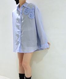 Spick &amp; Span - 専用♡ユーバイスピックアンドスパン ベロア 長袖 トップス ブラック U by SPICK&SPAN（ロングワンピース/マキシワンピース）のフリマ