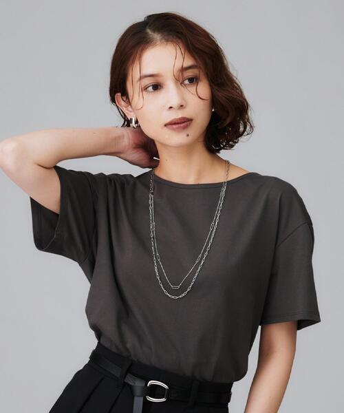 UNTITLED（アンタイトル）の「【ステンレス】ロングチェーンネックレス（ネックレス・レディース・ゴールド/シルバー・99）」の3枚目の写真