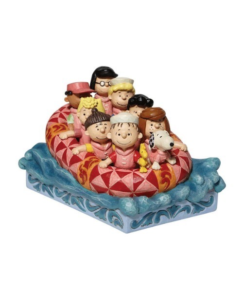 【JIM SHORE】ピーナッツギャング ラフティング