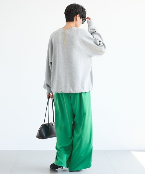 BARNYARDSTORM（バンヤードストーム）の「BARNYARDSTORM / サテンギャザーパンツ / ハンドウォッシャブル（その他パンツ・レディース・ブラウン/グリーン・FREE）」の17枚目の写真