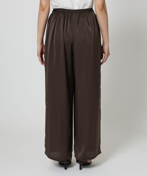 BARNYARDSTORM（バンヤードストーム）の「BARNYARDSTORM / サテンギャザーパンツ / ハンドウォッシャブル（その他パンツ・レディース・ブラウン/グリーン・FREE）」の20枚目の写真