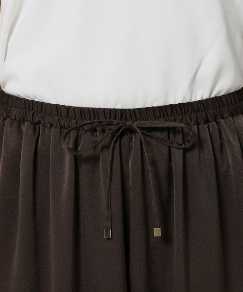 BARNYARDSTORM（バンヤードストーム）の「BARNYARDSTORM / サテンギャザーパンツ / ハンドウォッシャブル（その他パンツ・レディース・ブラウン/グリーン・FREE）」の21枚目の写真