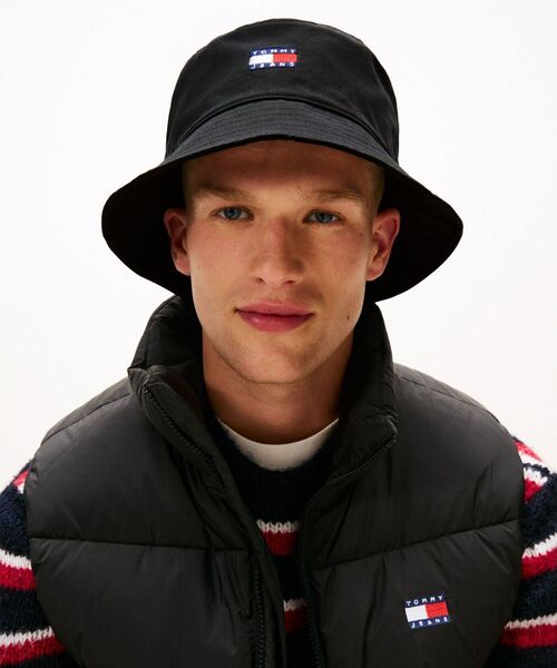 トミー ジーンズ（ JEANS）/ヘリテージエントリーバケットハット セール】ヘリテージエントリーバケットハット（ハット）｜TOMMY JEANS