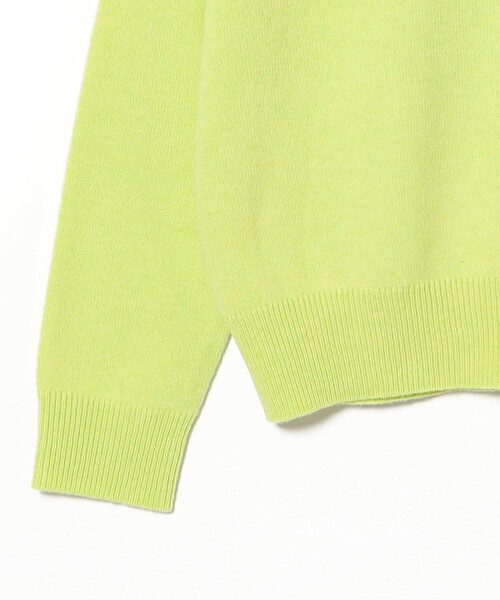 crepuscule（クレプスキュール）の「crepuscule / Knit Polo（ポロシャツ・メンズ・ミント/ブルー・XL/L/M）」の5枚目の写真