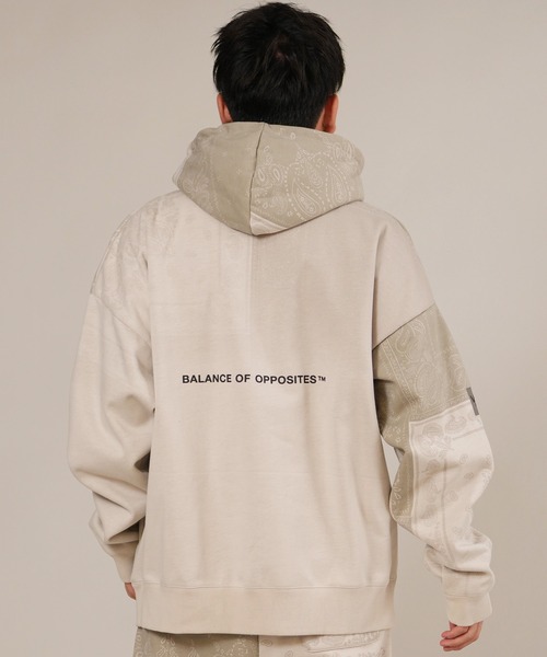 RVCA（ルーカ）の「RVCA/ルーカ WRWB FADE HD　 パーカー BF042-014（パーカー・メンズ・カーキブラウン/スミクロ/オートミール・M/XL/L）」の12枚目の写真