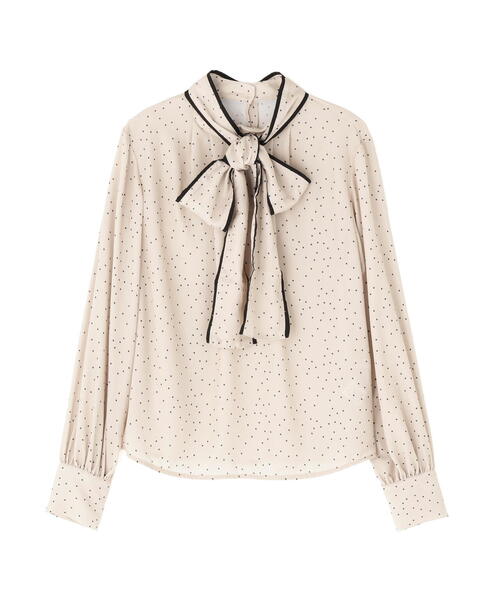 NATURAL BEAUTY BASIC(ナチュラルビューティーベーシック)の「◇ドットバイカラーボウタイブラウス(シャツ/ブラウス・レディース・ベージュ系その他/ブルー系その他6/レッド系その他6・SMALL/MEDIUM)」の21枚目の写真