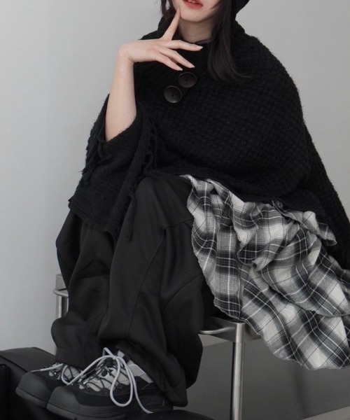 Never mind the XU / Chikashitsu+（ネバーマインド ザ エックスユー / チカシツプラス）の「【Nerd out XU】waist rope loose sweat pants / 【ナードアウトエックスユー】ウエストロープルーズスウェットパンツ <着用動画あり>（スウェットパンツ・メンズ・ブラック/グレー/杢グレー・L/XXL）」の22枚目の写真