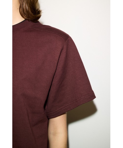 THROW by SLY(スローバイスライ)の「THROW PADDED T/SH パッド ティーシャツ Tシャツ 半袖 夏服 秋服(Tシャツ/カットソー・レディース・ブラウン/ブラック・FREE)」の13枚目の写真