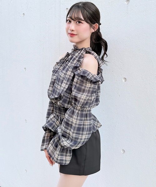 NOMAE（ノーマエ）の「アメスリリボンフリルブラウス（シャツ/ブラウス