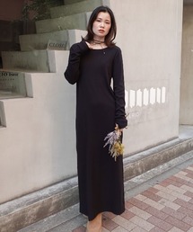 CORNERS | リブロングワンピース(ワンピース)