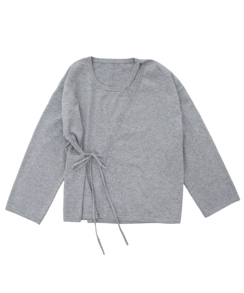 セール】【新色追加】【original】レイヤード風ニットトップス