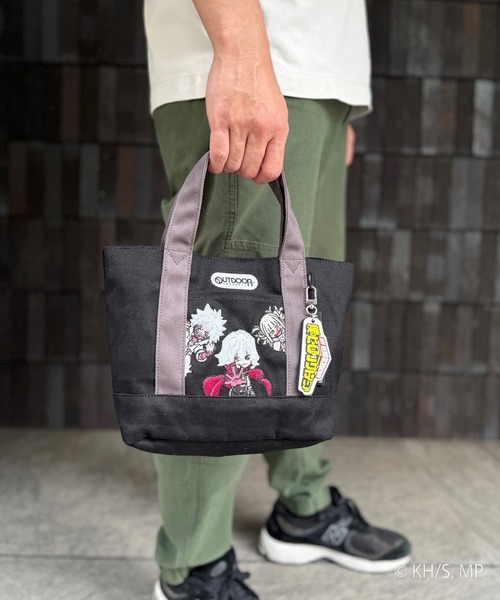 OUTDOOR PRODUCTS(アウトドアプロダクツ)の「【僕のヒーローアカデミア×OUTDOOR PRODUCTS】 キーホルダー付きミニキャラトート 死柄木弔×荼毘×トガヒミコ(ショルダーバッグ・レディース・ブラック・FREE)」の17枚目の写真