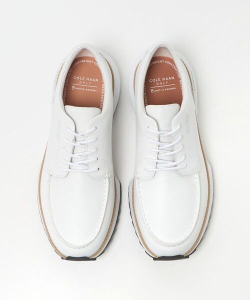 COLE HAAN(コールハーン)の「【別注】<COLE HAAN × UNITED ARROWS>APRON ASHLAND/スパイクレス ゴルフシューズ(その他シューズ・メンズ・ホワイト・US 11/US 8H/US 10H/US 10/US 7H/US 9H/US 8/US 9)」の3枚目の写真