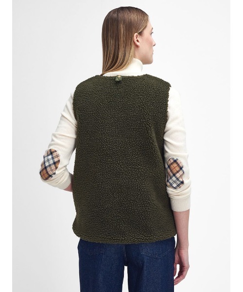 Dulsie ボア ライナー ベスト（その他アウター）｜Barbour（バブアー