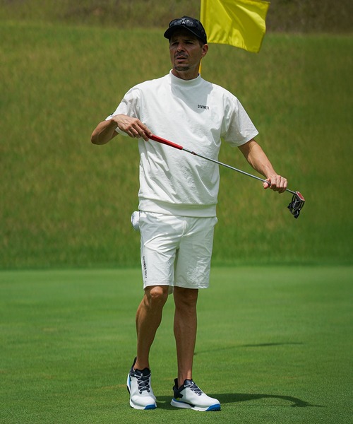 DIVINER GOLF(ディバイナー ゴルフ)の「【DIVINER GOLF】シャカハーフパンツ メンズ ショーツ ゴルフウェア 春服(ゴルフグッズ・メンズ・ブラック/チャコール/ホワイト・XXL/XL/L/M)」の8枚目の写真