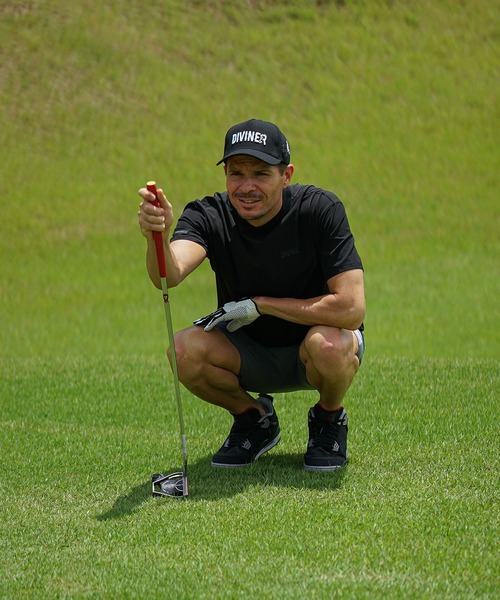 DIVINER GOLF(ディバイナー ゴルフ)の「【DIVINER GOLF】シャカハーフパンツ メンズ ショーツ ゴルフウェア 春服(ゴルフグッズ・メンズ・ブラック/チャコール/ホワイト・XXL/XL/L/M)」の18枚目の写真
