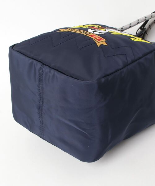 OUTDOOR PRODUCTS(アウトドアプロダクツ)の「スヌーピー 2Wayトートショルダー PEANUTSコレクション(トートバッグ・レディース・ネイビー/ブラック/ブラウン系その他/ライトグレー・FREE)」の7枚目の写真