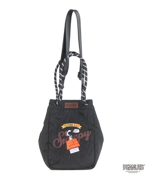 OUTDOOR PRODUCTS(アウトドアプロダクツ)の「スヌーピー 2Wayトートショルダー PEANUTSコレクション(トートバッグ・レディース・ネイビー/ブラック/ブラウン系その他/ライトグレー・FREE)」の14枚目の写真