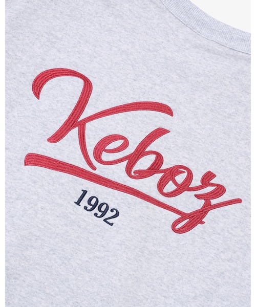 KEBOZ（ケボズ）の「ICON SWEAT CREWNECK（スウェット・メンズ・ネイビー/ブラウン/ブラック/グレー・S/M/L/XL/2XL）」の17枚目の写真