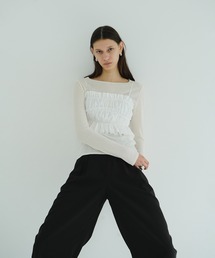CLANE(Nl)BUSTIER SET TOPS(̑gbvX)