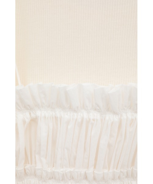 CLANE（クラネ）の「BUSTIER SET TOPS（その他トップス・レディース・ブラック/アイボリー/ベージュ・2/1）」の5枚目の写真