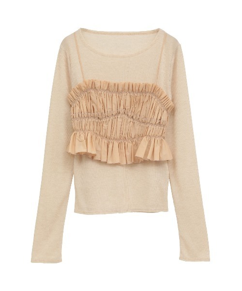 セール】BUSTIER SET TOPS（その他トップス）｜CLANE（クラネ）の