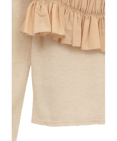 CLANE（クラネ）の「BUSTIER SET TOPS（その他トップス・レディース・ブラック/アイボリー/ベージュ・2/1）」の20枚目の写真