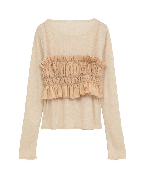 セール】BUSTIER SET TOPS（その他トップス）｜CLANE（クラネ）の