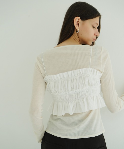 セール】BUSTIER SET TOPS（その他トップス）｜CLANE（クラネ）の