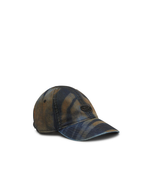 DIESEL(ディーゼル)の「メンズ ベースボールキャップ C-HUPA(キャップ・メンズ・ダークインディゴブルー・02)」の4枚目の写真
