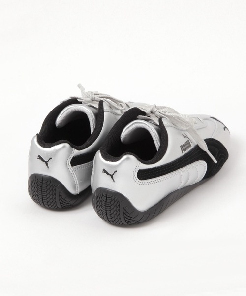 PUMA（プーマ）の「【PUMA（プーマ）】SPEEDCAT METALLIC(WOMENS)（スニーカー・レディース・ライトグレー・MEDIUM）」の4枚目の写真