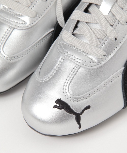 PUMA（プーマ）の「【PUMA（プーマ）】SPEEDCAT METALLIC(WOMENS)（スニーカー・レディース・ライトグレー・MEDIUM）」の6枚目の写真