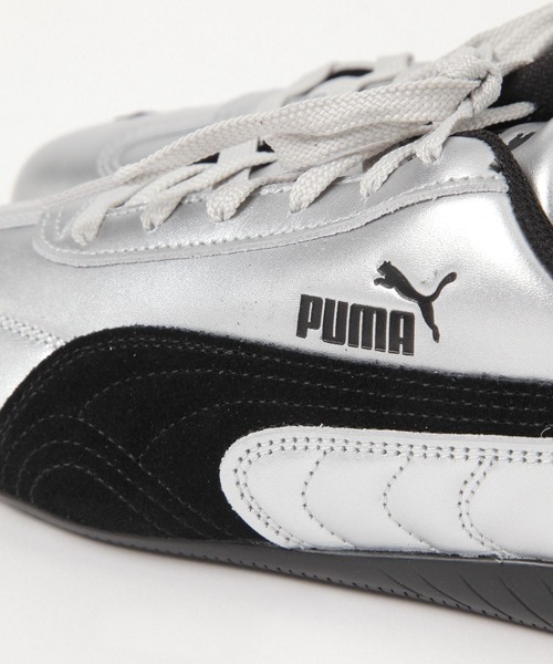 PUMA（プーマ）の「【PUMA（プーマ）】SPEEDCAT METALLIC(WOMENS)（スニーカー・レディース・ライトグレー・MEDIUM）」の9枚目の写真