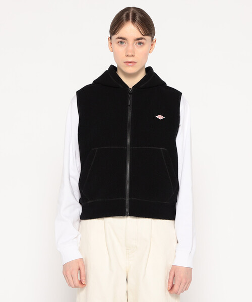 WOMEN'S POLARTEC THERMAL PRO ZIP VEST（その他トップス）｜DANTON