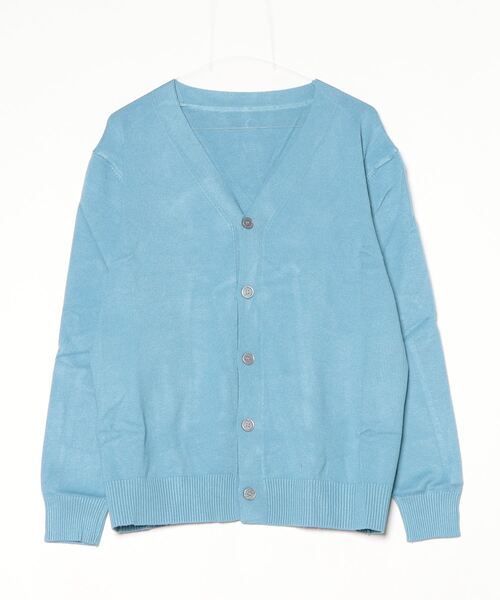 ARCADE（アーケード）の「カラーニットカーディガン/Vネック（カーディガン/ボレロ・メンズ・チャコールグレー/ライトグレー/ライトブルー/ブラック/ダークグリーン/ベージュ/ネイビー/レッド/オレンジ/ライトグリーン・L/XL/M）」の18枚目の写真