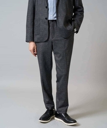 a.v.v（アーヴェヴェ）の「【イージーケア/ストレッチ】メランジポンチスマートスラックス【洗濯機で洗える】通勤/ビジネス/ジャケット〈ON/OFF SERIES〉（スラックス）」