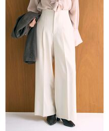 LAGUNAMOON | ウォッシャブルタックワイドパンツ(その他パンツ)